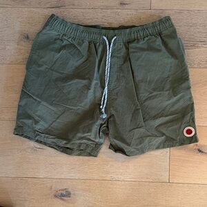 Olive Green Men's Shorts